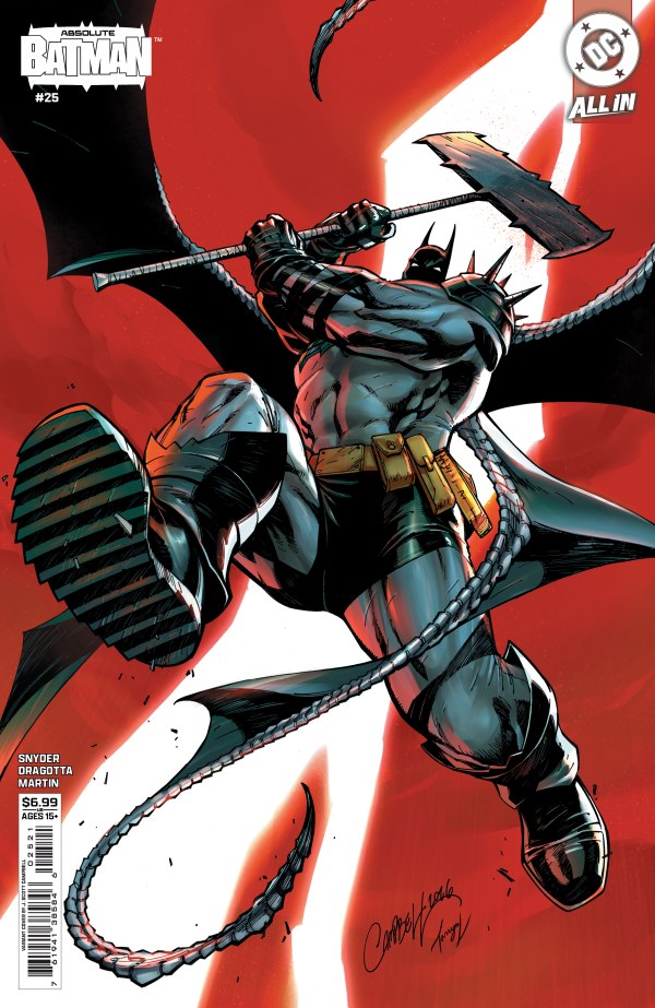 Absolute Batman (vol 1) #25 Cover B J. Scott Campbell Variant NM