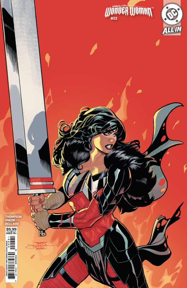 ABSOLUTE WONDER WOMAN (vol 1) #22 Cover B Terry Dodson Variant NM