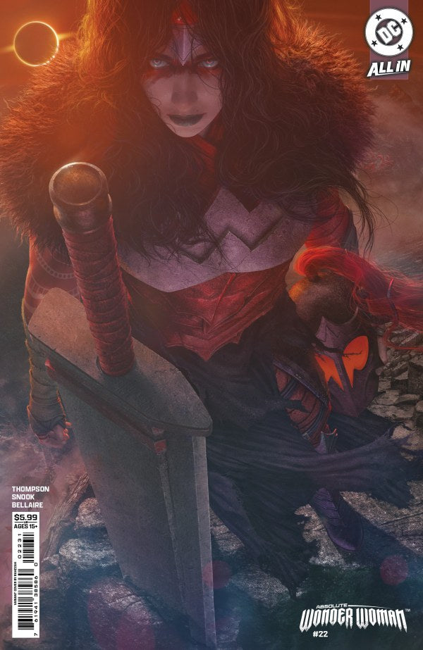 ABSOLUTE WONDER WOMAN (vol 1) #22 Cover C Rahzzah Variant NM