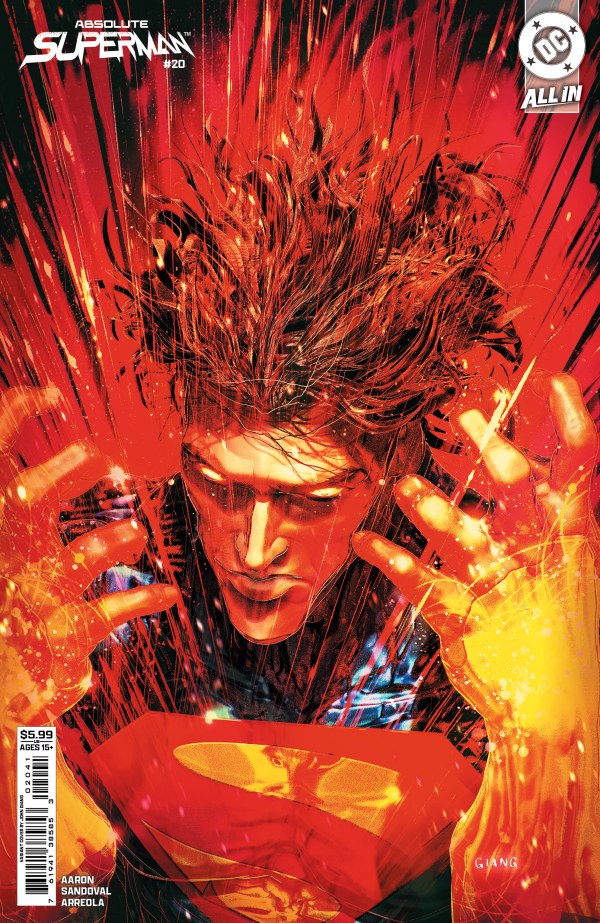 ABSOLUTE SUPERMAN (vol 1) #20 Cover D John Giang Variant NM