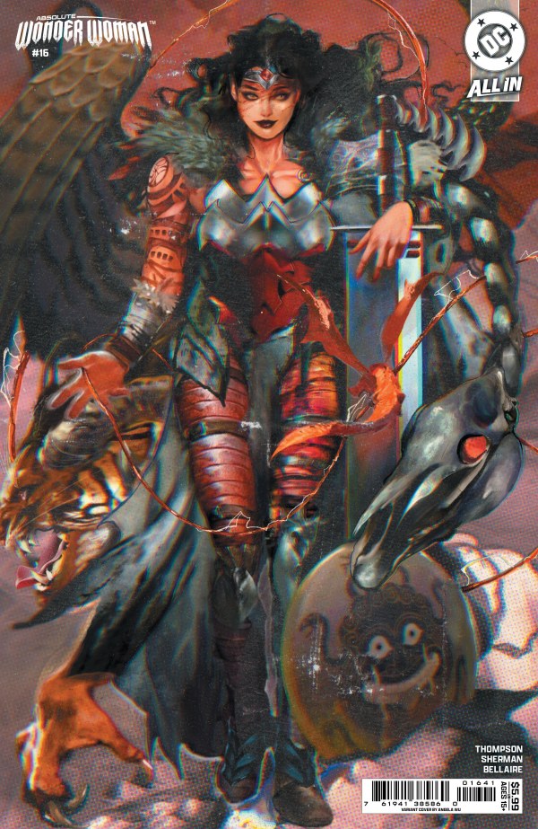 ABSOLUTE WONDER WOMAN (vol 1) #16 Cover E Angela Wu Variant NM