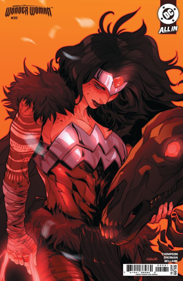 ABSOLUTE WONDER WOMAN (vol 1) #20 Cover C Karl Kerschl Variant NM