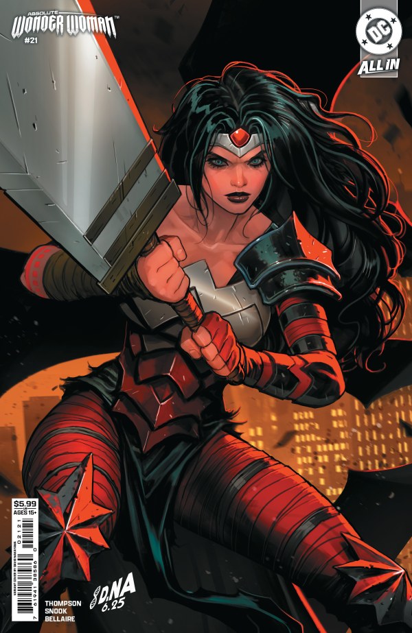 ABSOLUTE WONDER WOMAN (vol 1) #21 Cover B David Nakayama Connecting Variant