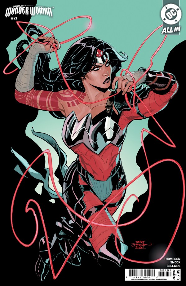 ABSOLUTE WONDER WOMAN (vol 1) #21 Cover C Terry Dodson Variant NM