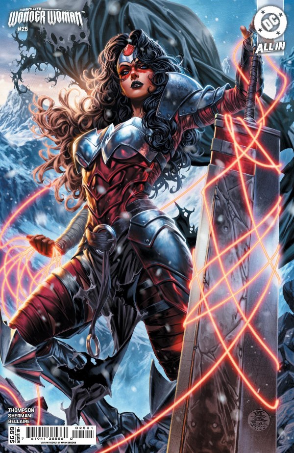 ABSOLUTE WONDER WOMAN (vol 1) #25 Cover B Mark Brooks Variant NM