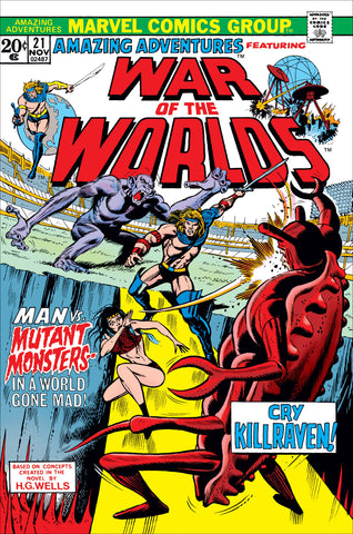 Amazing Adventures featuring War of the Worlds (vol 2) #21 VF