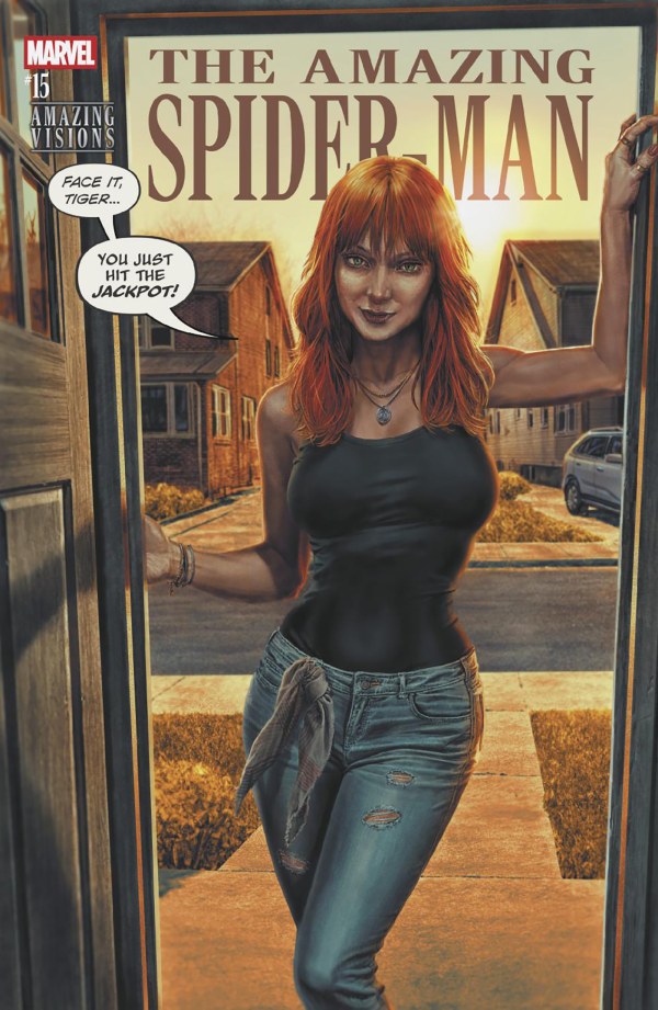 AMAZING SPIDER-MAN (vol 7) #15 Lee Bermejo Amazing Visions Variant NM
