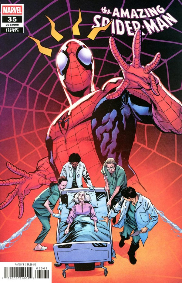 AMAZING SPIDER-MAN (vol 7) #35  Francesco Manna Foreshadow Variant NM