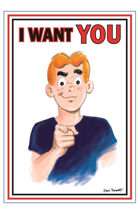 Archie Comics Celebrates America's 250th #1 (One-Shot) Cover C Dan Parent Uncle Sam Virgin Variant NM