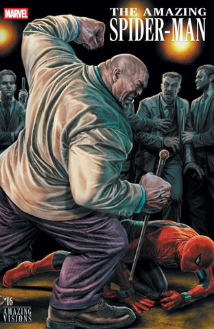 AMAZING SPIDER-MAN (vol 7) #16 Lee Bermejo Amazing Visions Variant NM