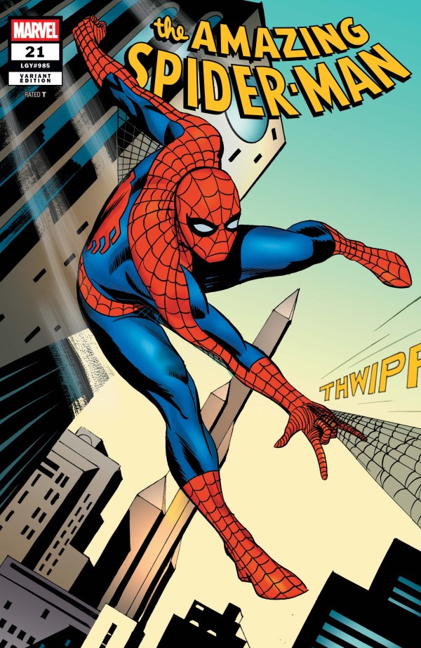 AMAZING SPIDER-MAN (vol 7) #21 Steve Rude Variant NM