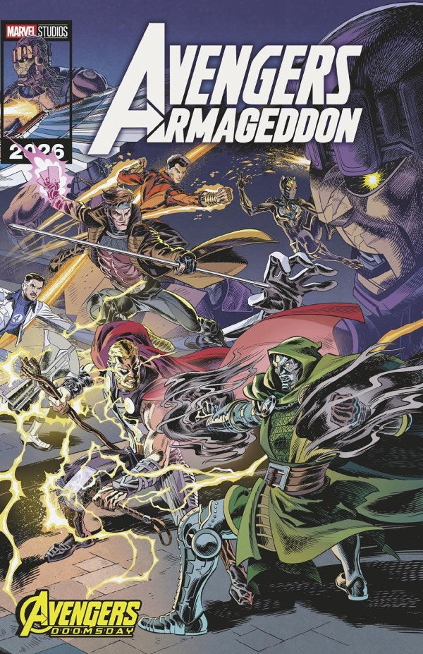 The Avengers: Armageddon (2026) #5 Leonel Castellani Marvel Studios' Avengers: Doomsday Wraparound Variant NM