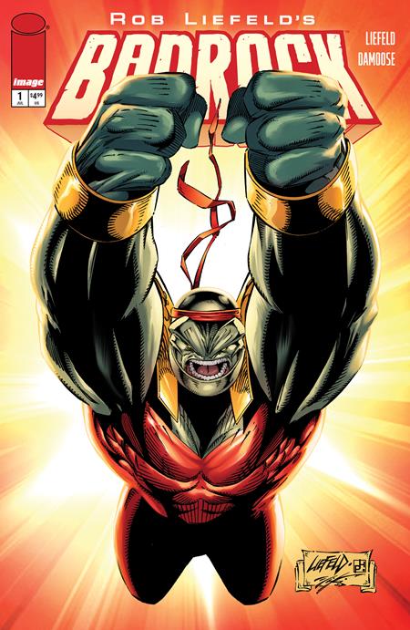 Rob Liefeld's BADROCK (2026) #1 Cover D Rob Liefeld Variant NM