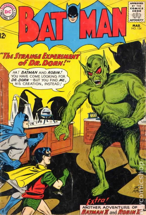 Batman (vol 1) #154 GD/VG