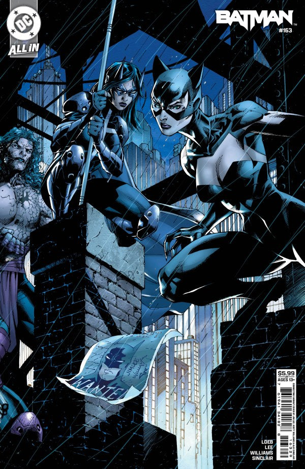 BATMAN (vol 3) #163 Cover H Jim Lee Hush Right Connecting Variant