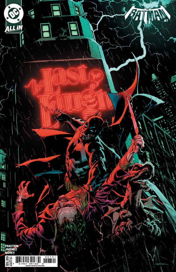 BATMAN (vol 4) #7 Cover D Ryan Sook Variant NM