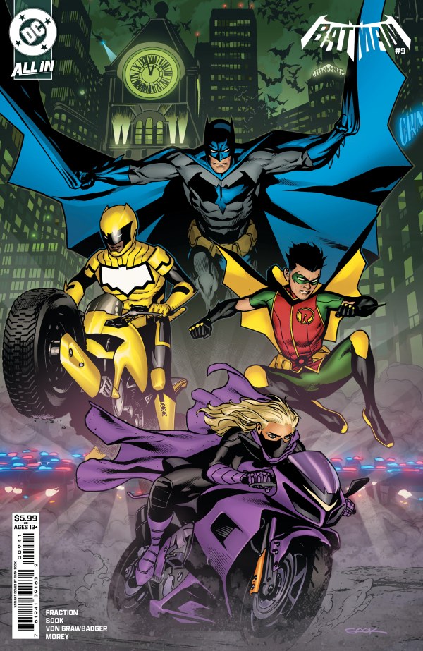 BATMAN (vol 4) #9 Cover D Ryan Sook Variant NM
