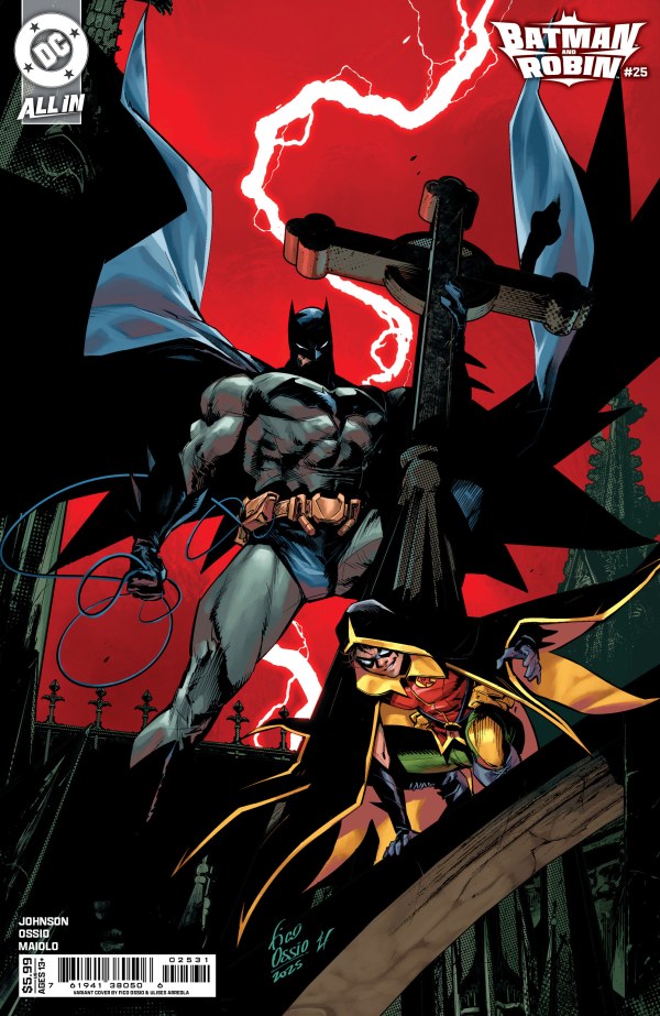 Batman and Robin (vol 3) #25 Cover C Fico Ossio Variant NM