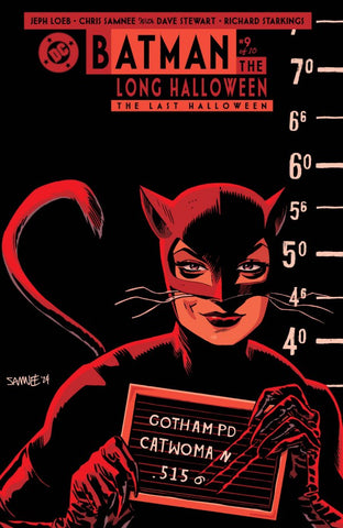 BATMAN THE LONG HALLOWEEN THE LAST HALLOWEEN (vol 1) #9 (OF 10) Cover B Chris Samnee Variant NM