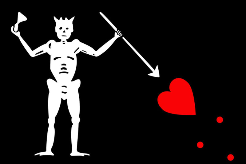 Blackbeard Pirate Edward Teach Flag