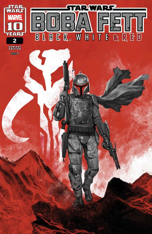 Star Wars: Boba Fett Black, White, & Red (2025) #2 Skan Srisuwan Variant NM