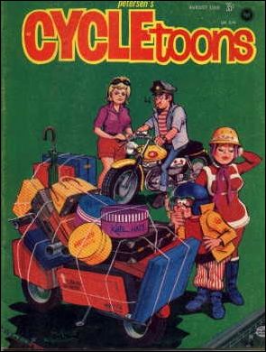 Petersen's CYCLEtoons Aug 1968 FN