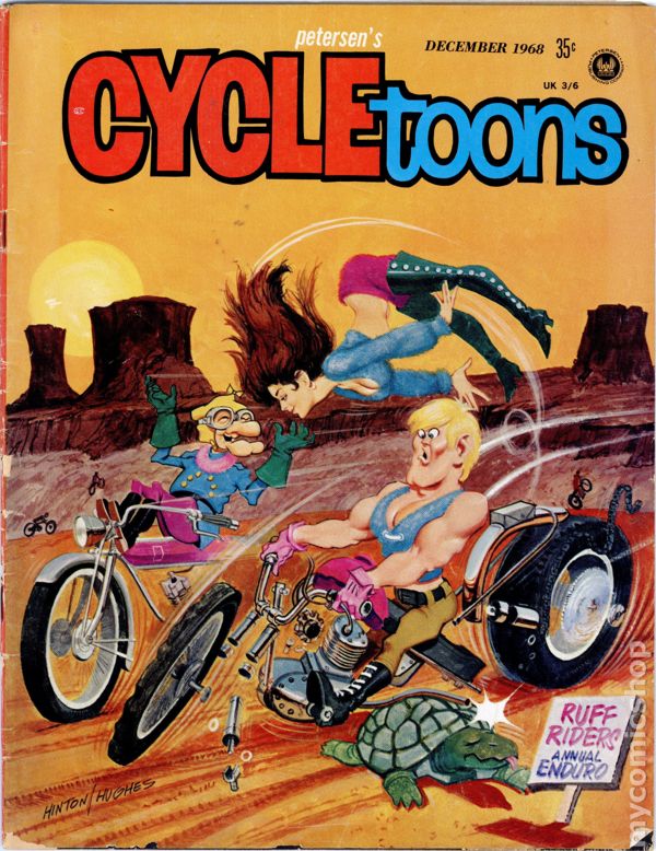 Petersen's CYCLEtoons Dec 1968 FN