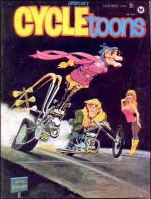 Petersen's CYCLEtoons Oct 1968 VG