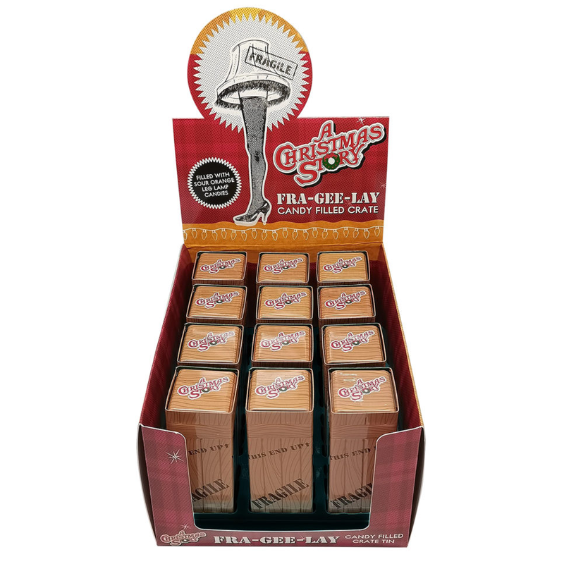 A Christmas Story- FRA-GEE-LAY Crate Candy Tin