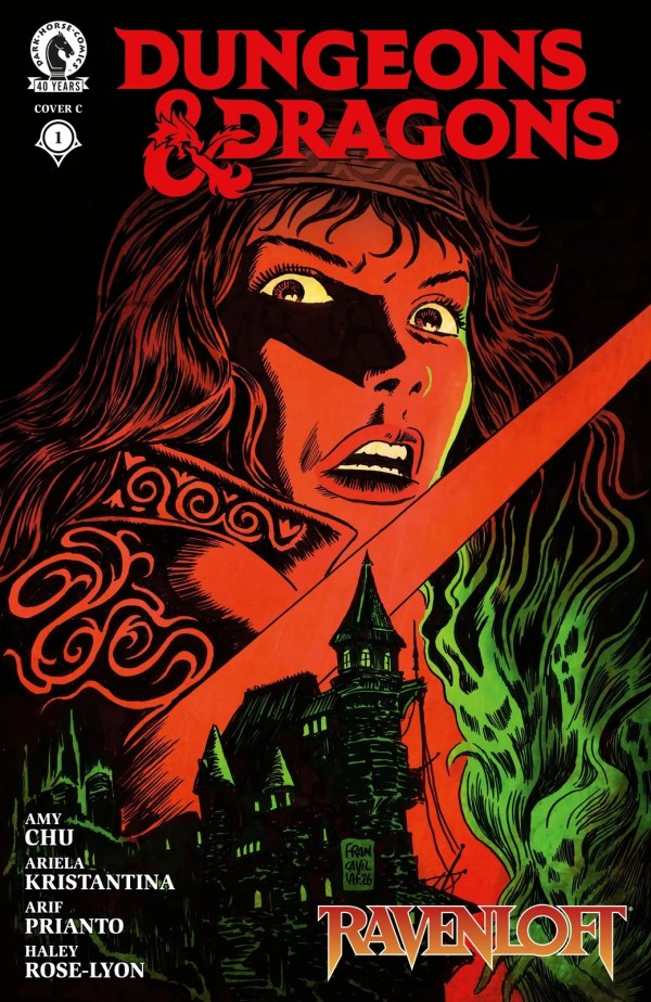 Dungeons & Dragons: Ravenloft (2026) #1 Cover C Francesco Francavilla Variant