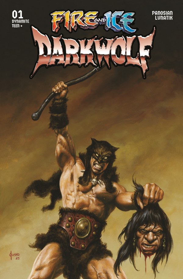 Fire and Ice: Darkwolf (2026) #1 Cover C Joe Jusko Variant