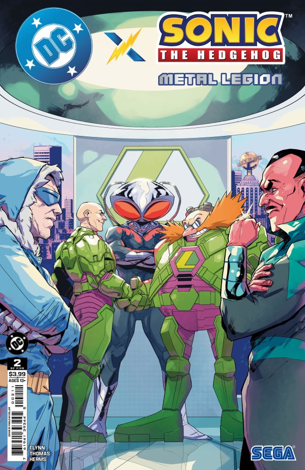 DC x Sonic the Hedgehog: The Metal Legion (2026) #2 NM