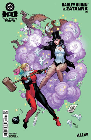 DC K.O.: Harley Quinn vs. Zatanna (2025) #1 NM
