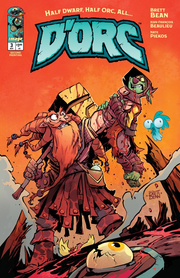 D'Orc (2026) #3 Second Printing Brett Bean NM