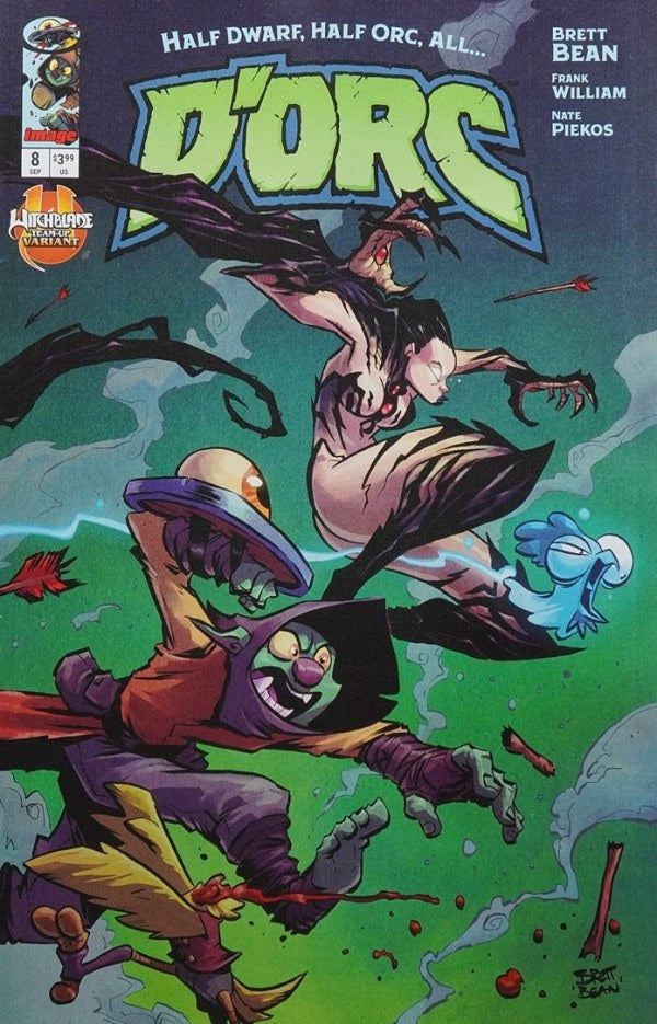 D'Orc (2026) #8 Cover C Brett Bean Witchblade Team-Up Variant NM
