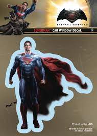 BATMAN V SUPERMAN SUPERMAN DECAL