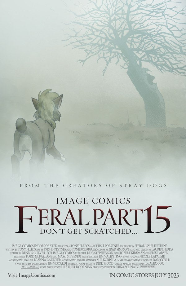 FERAL (vol 1) #15 Cvr B NM
