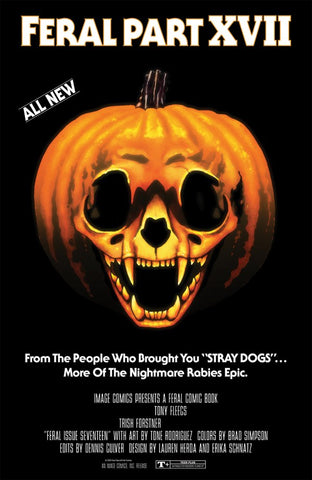 FERAL (vol 1) #17 Cvr B Trish Forstner Variant NM