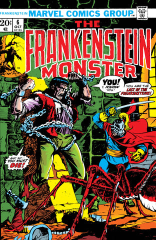 The Frankenstein Monster (vol 1) #6 FN