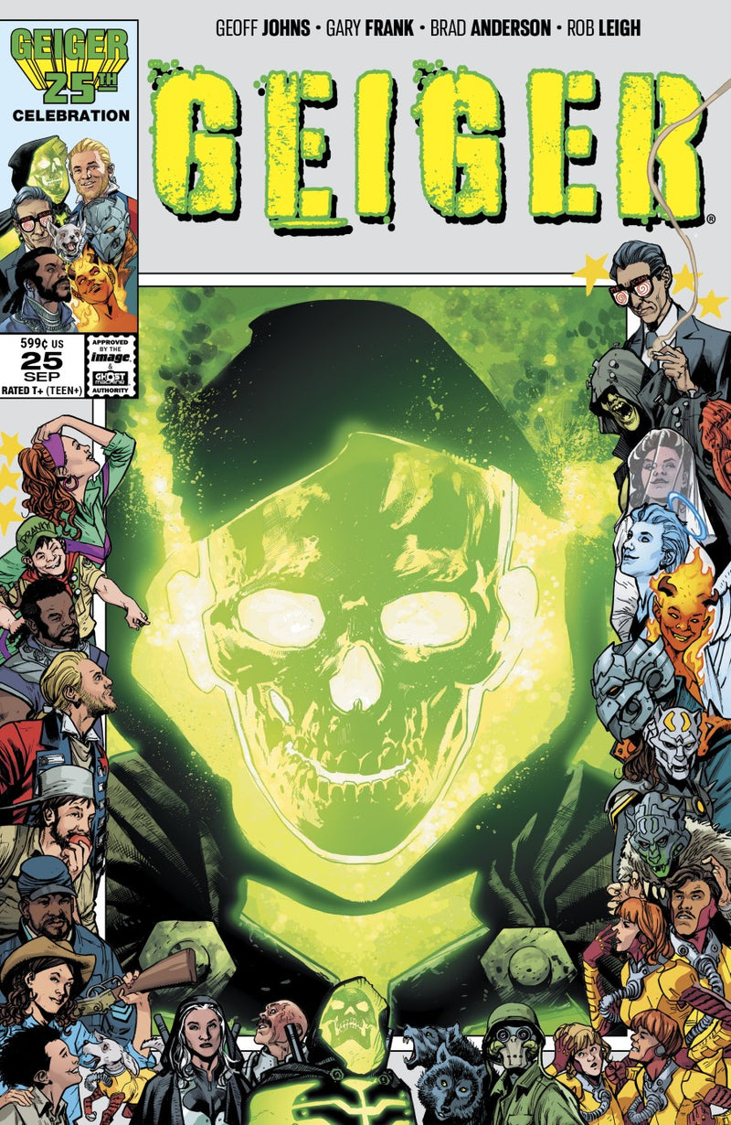 GEIGER (vol 2) #25 Cover B Bryan Hitch Anniversary Variant NM