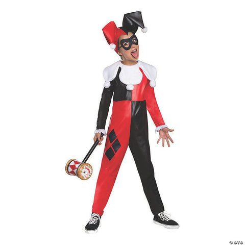 Girl's DC Super Hero Harely Quinn Costume - Medium