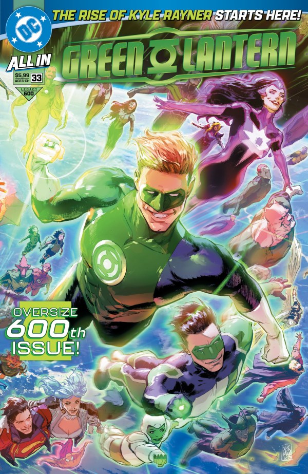 Green Lantern (vol 7) #33 (Legacy #600) NM