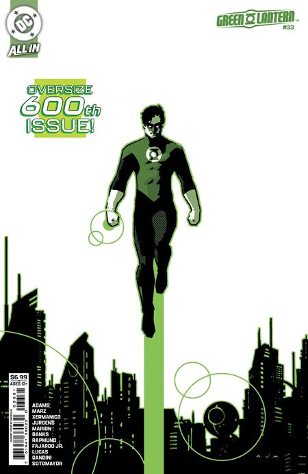 Green Lantern (vol 7) #33 (Legacy #600) Cover C David Aja Variant NM