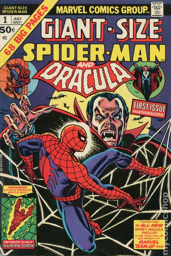 Giant-Size Spider-Man and Dracula (1974) #1 VF