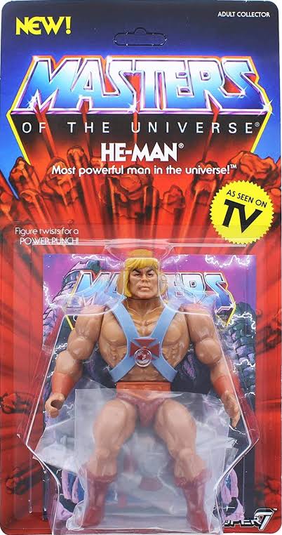 2018 SUPER 7 HE-MAN UNPUNCHED FIGURE MOTU MASTERS OF THE UNIVERSE MOVIE NEW MINT