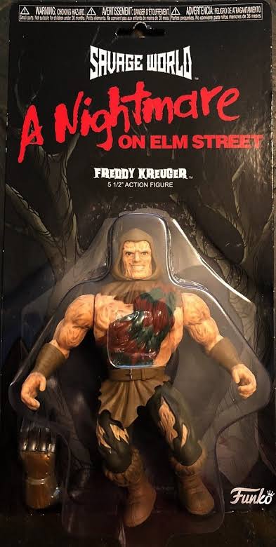 Funko Savage World A NIGHTMARE ON ELM STREET-FREDDY KREUGER 5.5" Figure