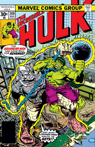 The Incredible Hulk (vol 1) #209 VF