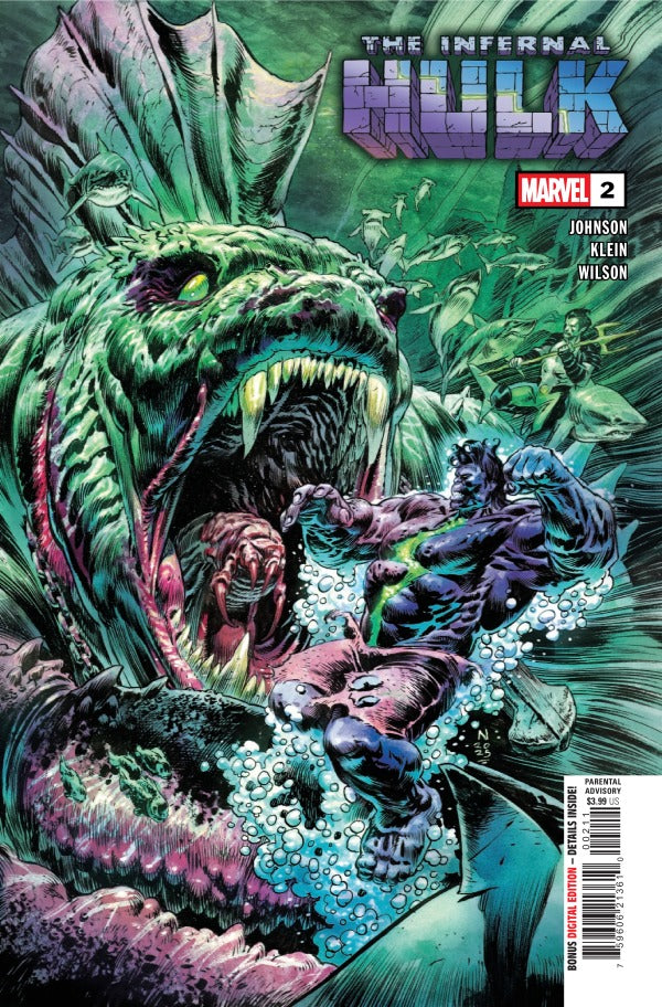 The Infernal Hulk (vol 1) #2 NM (2nd Printing)