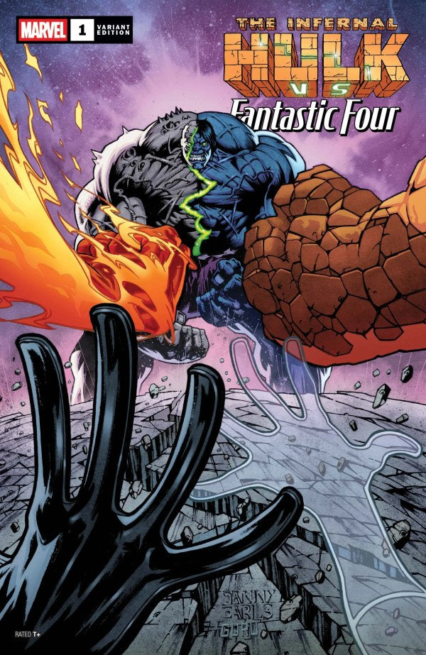The Infernal Hulk vs. Fantastic Four (2026) #1 Danny Earls Variant NM