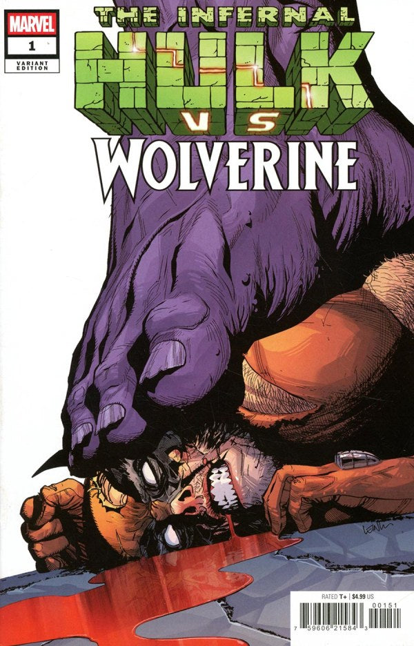 The Infernal Hulk vs. Wolverine (2026) #1 Leinil Francis Yu Variant NM